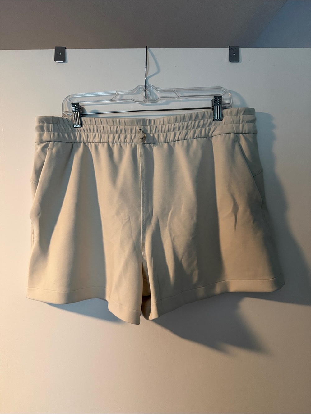 lululemon athletica High-Rise Cream Athletic Shorts